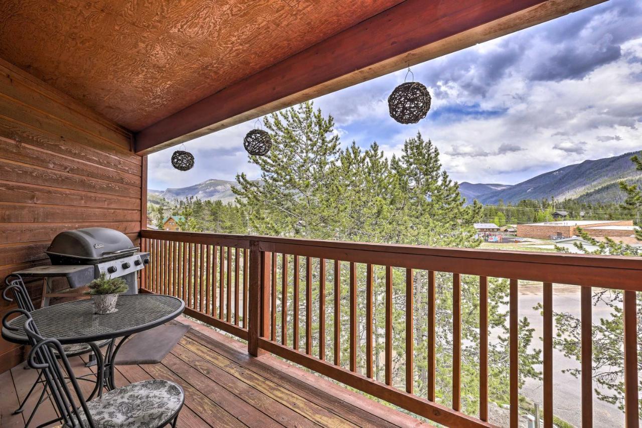 Mountain-View Condo With Deck Walk To Grand Lake Dış mekan fotoğraf